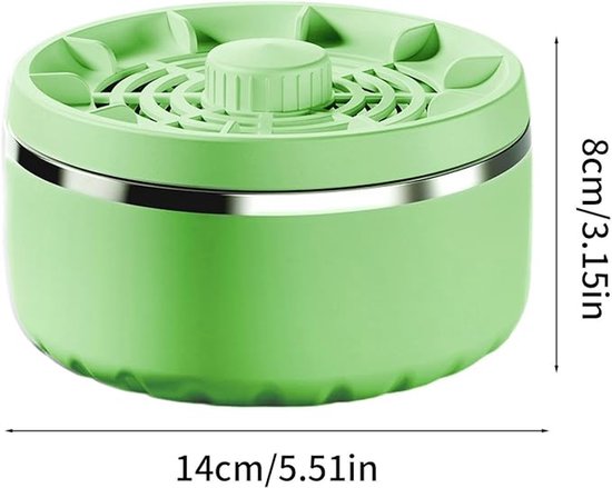 Draagbare Fruitwasser - Pesticiden Reiniger - USB-Fruitreiniger - 4 Instelbare Standen - Produce Purifier - Groente- En Fruitreiniger - Keukengebruik - Geschikt Voor Het Reinigen Van Fruit, Groenten En Vlees - Groen — afbeelding 5