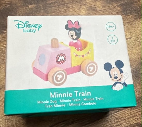 Disney Minnie Mouse Houten Speelgoed Trein TY614 van Disney — afbeelding 4