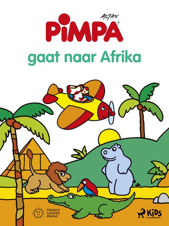 Pimpa 13 - Pimpa - Pimpa gaat naar Afrika - cover