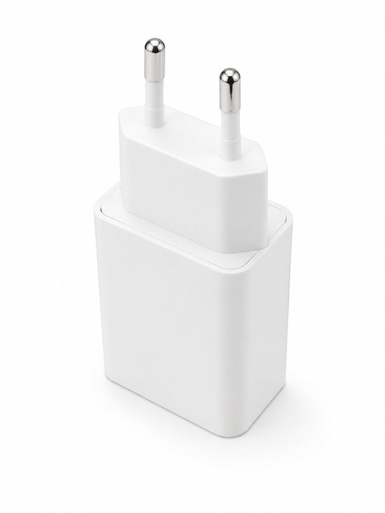 YSONIC Oplader - Universele Lader - USB A Poort Adapter - Type A Stekker - Geschikt voor Smartphones, Oordopjes, Smartwatches en Powerbanks - Parelwit