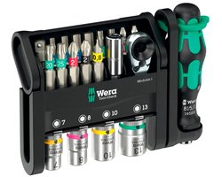 Wera Tool-Check Modular 1 05049000001 Gereedschapsset 21-delig