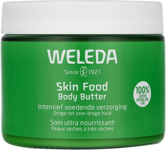 WELEDA Skin Food - Body Butter - Verzorgt Droge Huid Van Top Tot Teen - Voedt De Droge Huid Langdurig - Herstelt Barrièrefunctie Van De Huid - 100% Natuurlijke Ingrediënten - 150ml