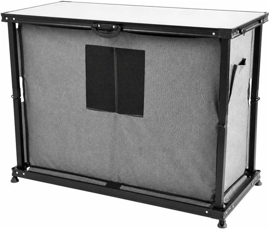 Happy Rhino - Kast Olympus Dubbel - Campingkast - 53 x 113 x 83 cm — afbeelding 4
