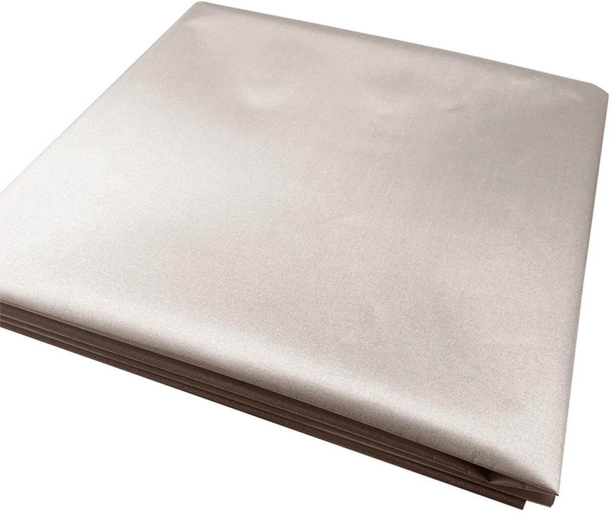 Dailygoods - Dailygoody - Koperstof - EMF-bescherming - 110 x 100 cm - Faraday-stof - RF afscherming - Geschikt voor diverse toepassingen - Zilver