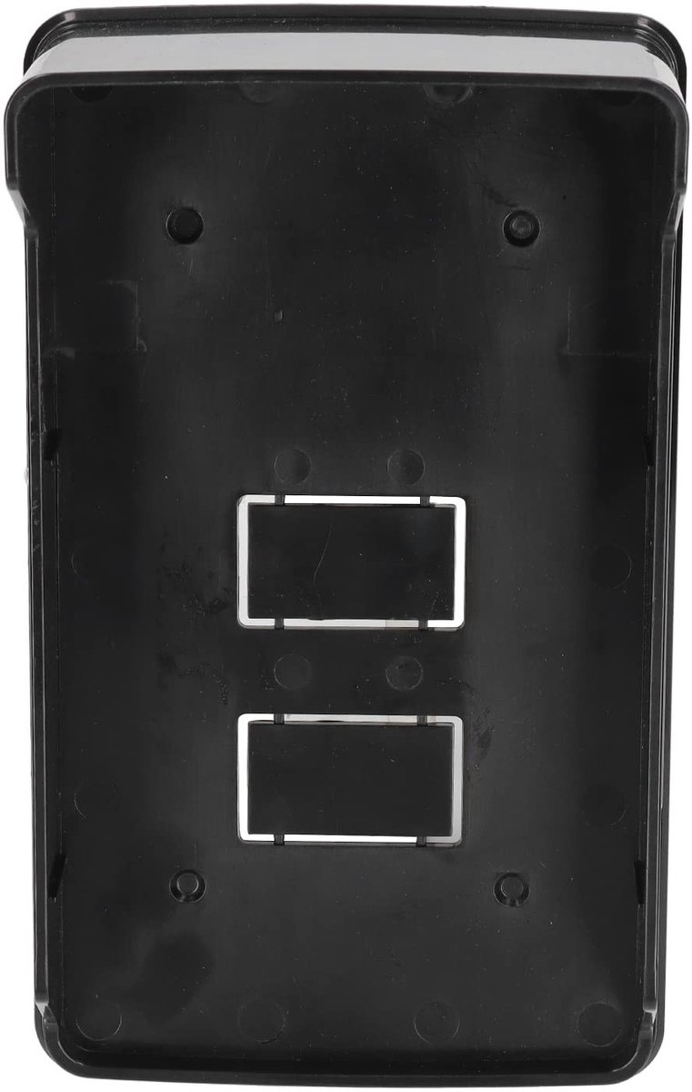 Dailygoods - Cosensi - Dailygoods - Dailygoody - Deurbel Regen Cover - Weerbestendige Deur Cover - Ideaal voor Thuis - Toetsenbord Bescherming - Eenvoudige Installatie - Geschikt vo