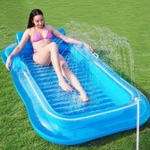 Hamac Gonflable De Piscine ZoneYan 4-en-1 – Flottant, Max 200 Kg, Bleu, Pour Détente Sur L'eau