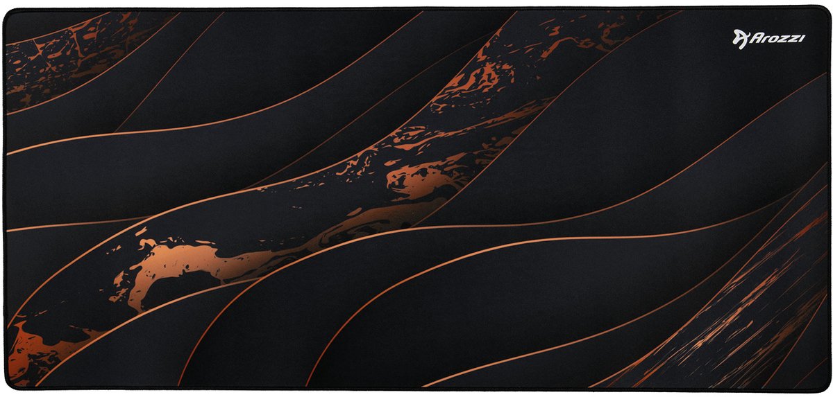 Arozzi Zona Muismat XL - 90 x 42 cm - Zwart Goud