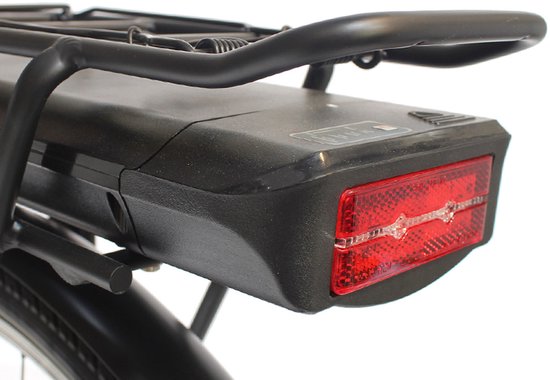 Degreaser dames ebike 50 cm 10.4 Ah 7sp zwart van Merkloos — afbeelding 4