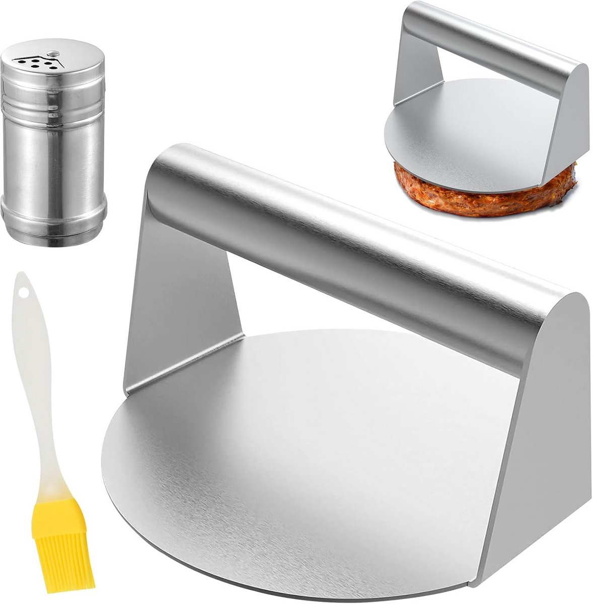 Burger Smasher - Grill Press - Gietijzeren Bakplaat - grill accessoire