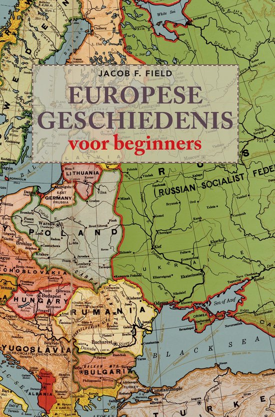 Europese geschiedenis voor beginners - cover