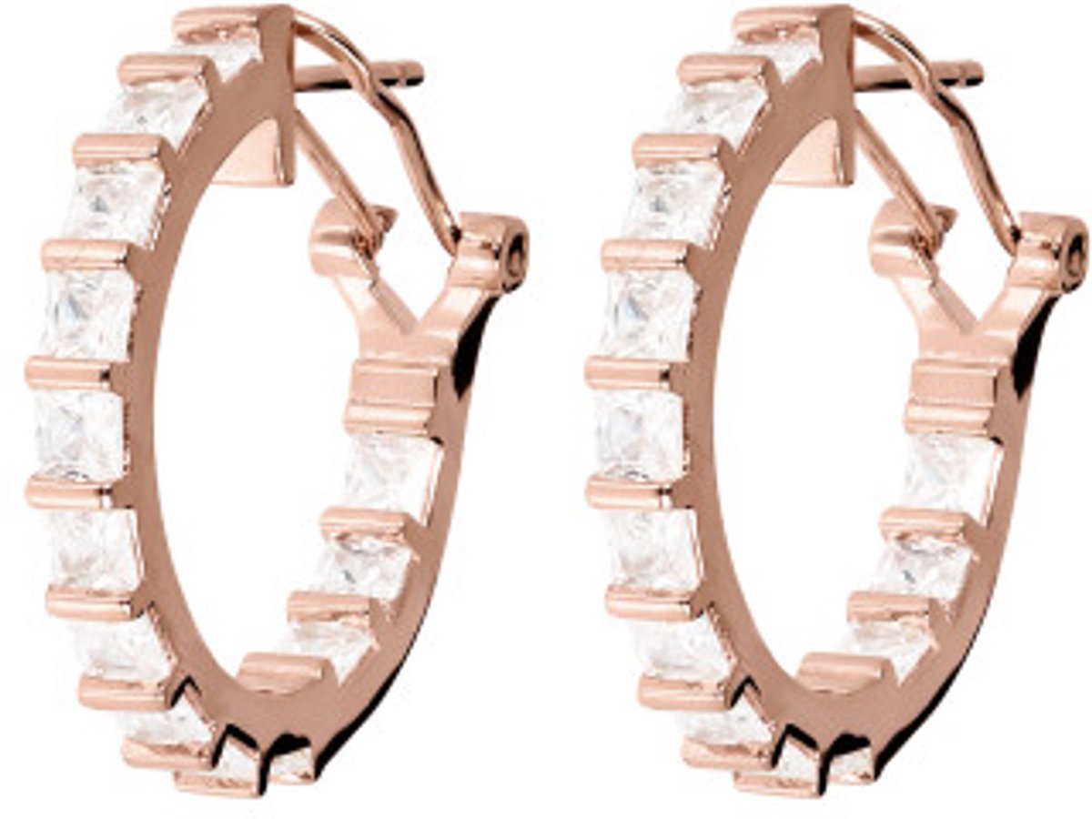 Bronzallure Altissima oorringen Brons