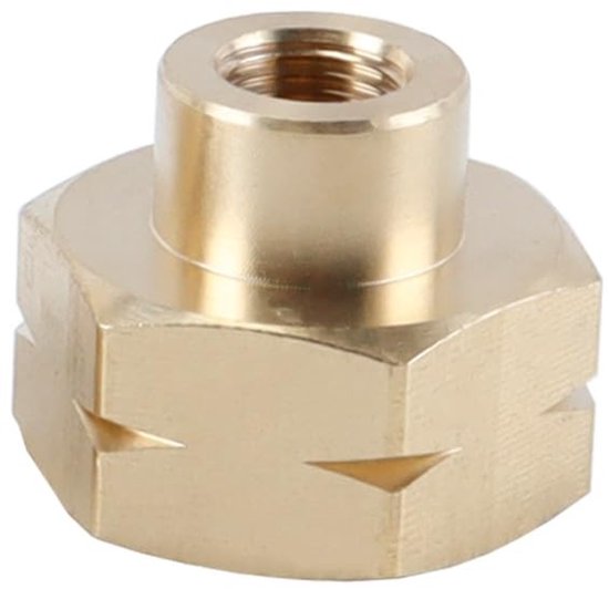 Dailygoods - Set van 4 Koperen Gascilinderadapters voor Vloeibaar Butaangas — afbeelding 3
