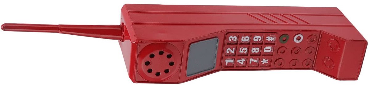Dailygoods - Retro Mobiele Telefoon Ornament uit de Jaren '90