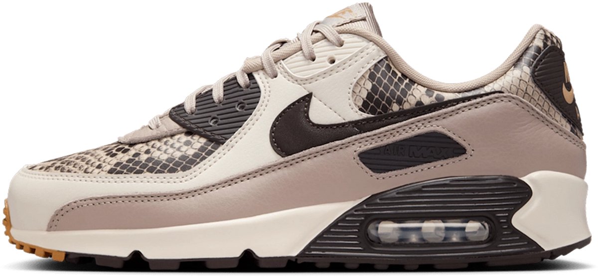 Nike Air Max 90 SE – Malt/Meerkleurig/Light Orewood /Velvet Air Max Lifestyle Dames Sneakers voor Vrouwen Multicolor