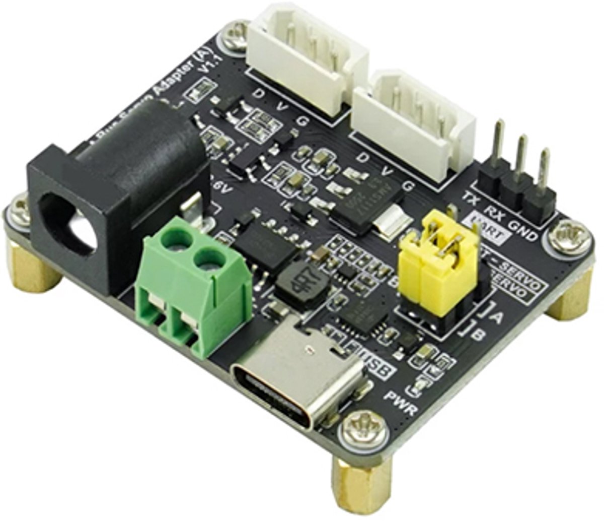 Serial Bus Servo Driver Board DRI0057 9 tot 12,6V voor maximaal 253 servo’s