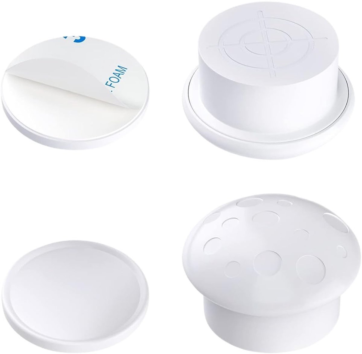 Dailygoods - Dailygoody - Reservesleutel voor babybeveiliging - Magneetslot - Eenvoudige installatie - Onzichtbaar - Kinderslot - Veiligheidsaccessoires - Geschikt
