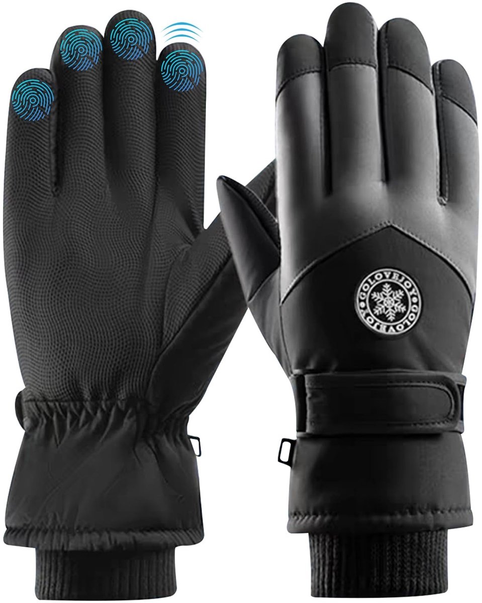 Dailygoods - Dailygoody - Heren Winterhandschoenen - Warm - Waterdicht en Winddicht tot -30°C - Ideaal voor Skiën en Snowboarden - Bescherming tegen kou - Geschik