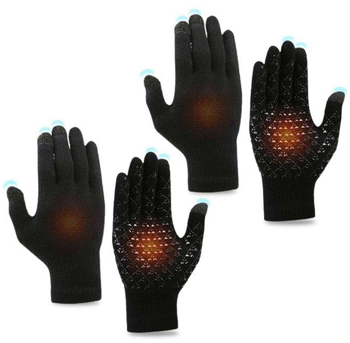 Dailygoods - Dailygoody - Thermische Handschoenen - Winter - Waterdicht en Winddicht - Touchscreen Geschikt - Comfortabele Handschoenen - Ideaal voor Koude Dagen -..