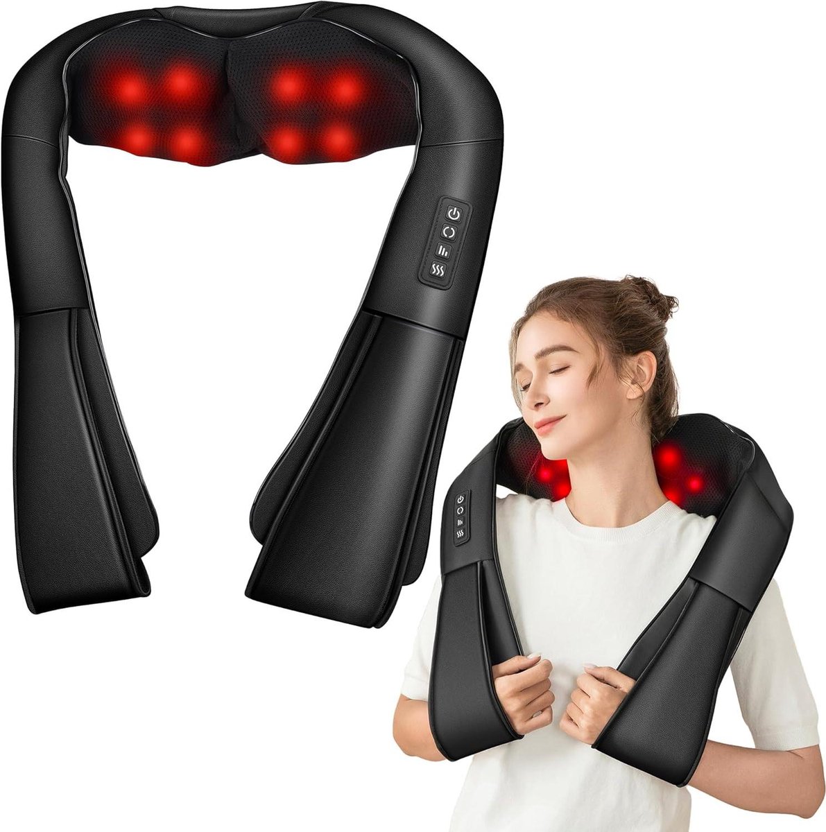 Nekmassage Apparaat - Massagekussen - Massage Apparaat - rust