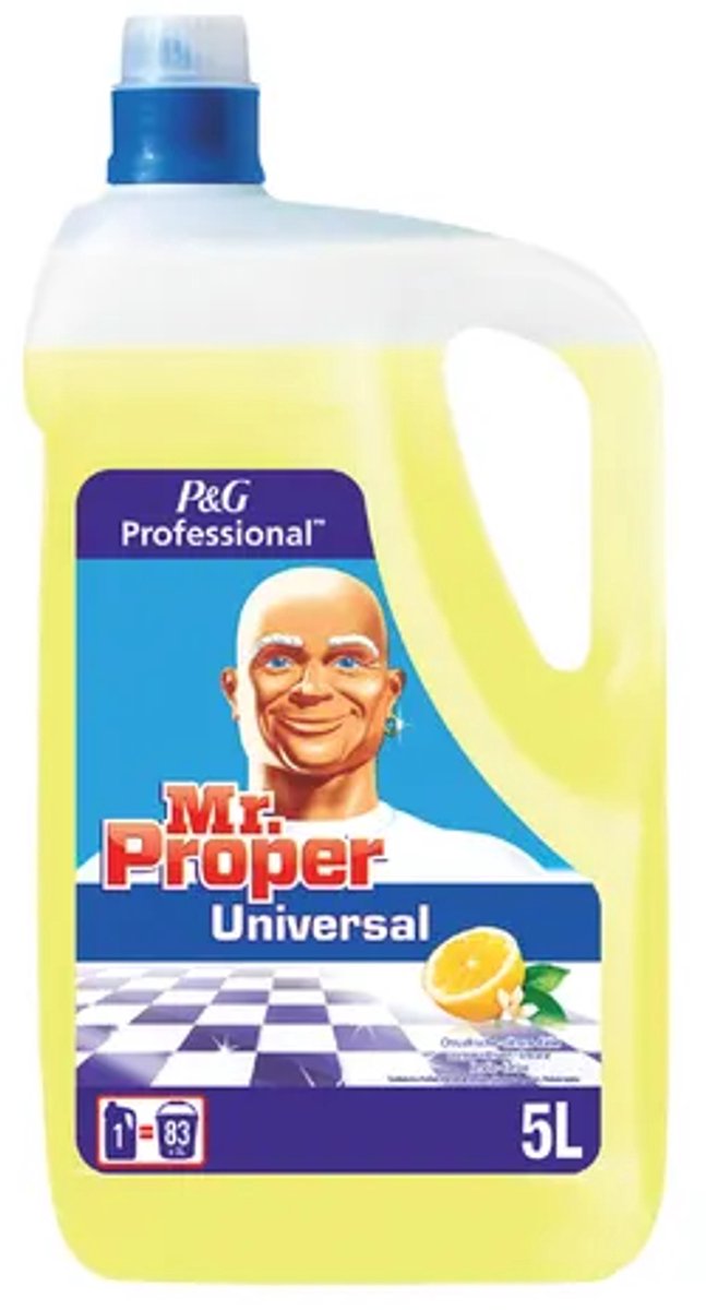 Mr. Proper allesreiniger citroenfris - fles van 5 liter