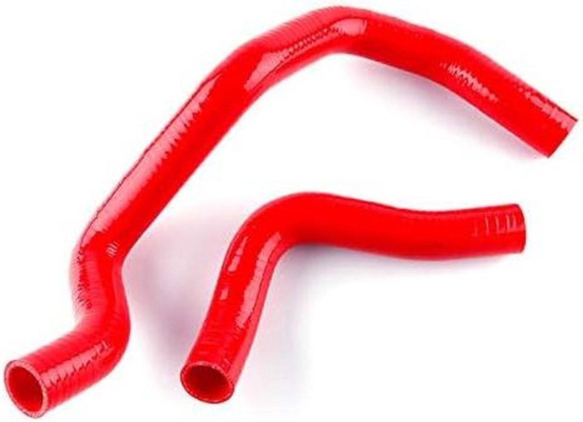 Siliconen Radiator Slang - Koelvloeistof Slang Kit - Motor Koeling Verbeteren - Hoge Temperatuur Bestendig - 4.5mm Dikte - Rood