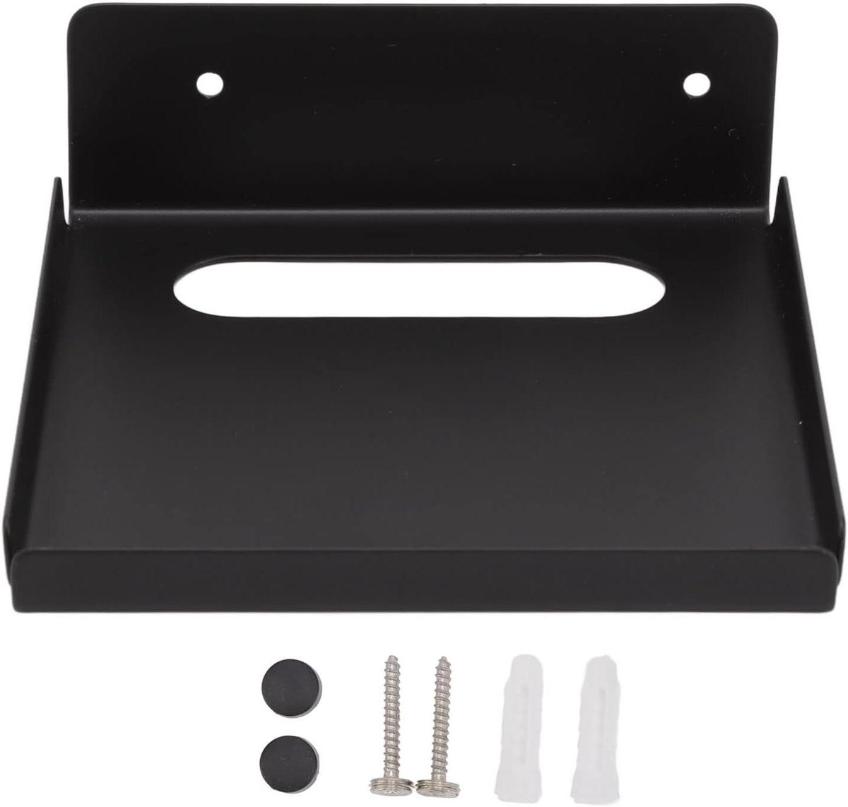 TV Scherm Plank - Monitor Plank - Apparaten Opbergen - Afgeronde Hoeken - Niet Gespecificeerd - Zwart