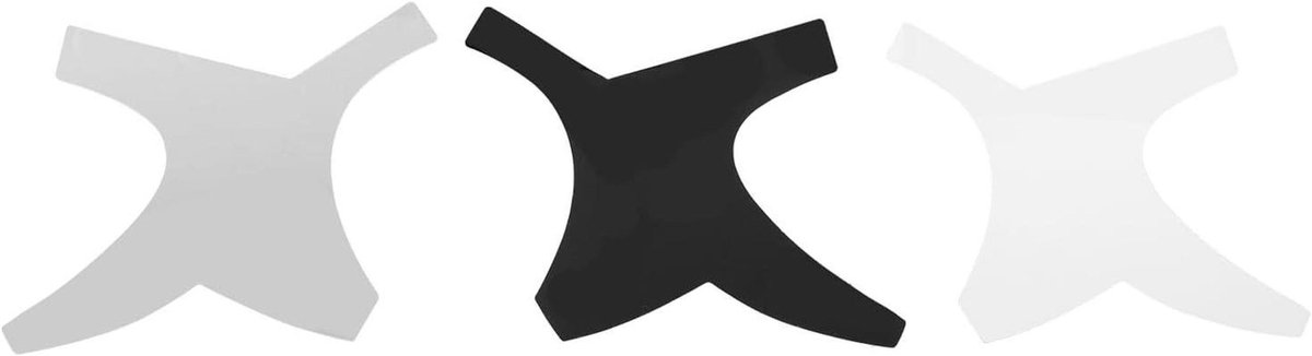 Baardvormsjabloon - Baardcontourhandleiding Snor - Zelf Baard Trimmen - Perfecte Baard Contouren - 3 stuks - Niet gespecificeerd