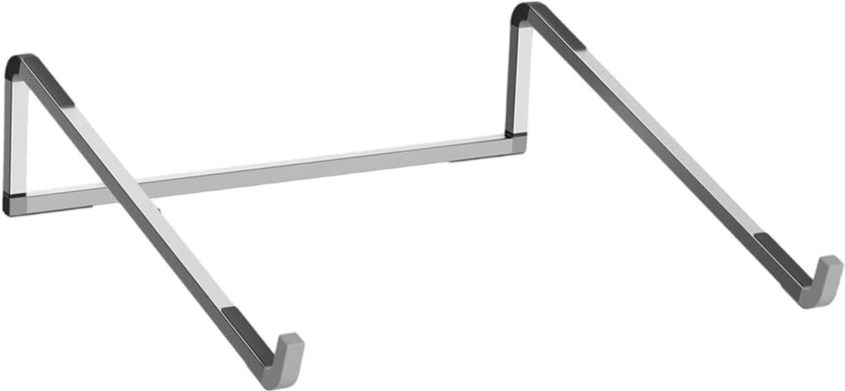 Laptopstandaard - Bureau verhoger - Ergonomisch werken - Verbeterde koeling - 11-17 inch - Grijs