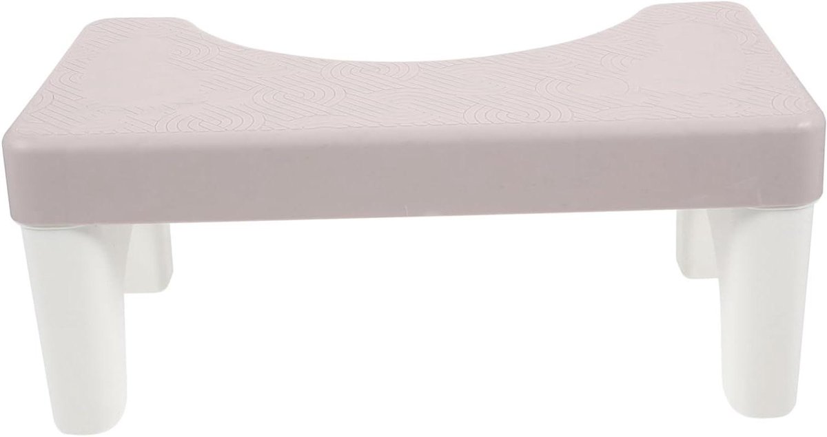 Toiletkruk - Voetenbankje WC - Verbeteren Stoelgang - Antislip Ontwerp - 39.5x20x16.5cm - Gemengde Kleur