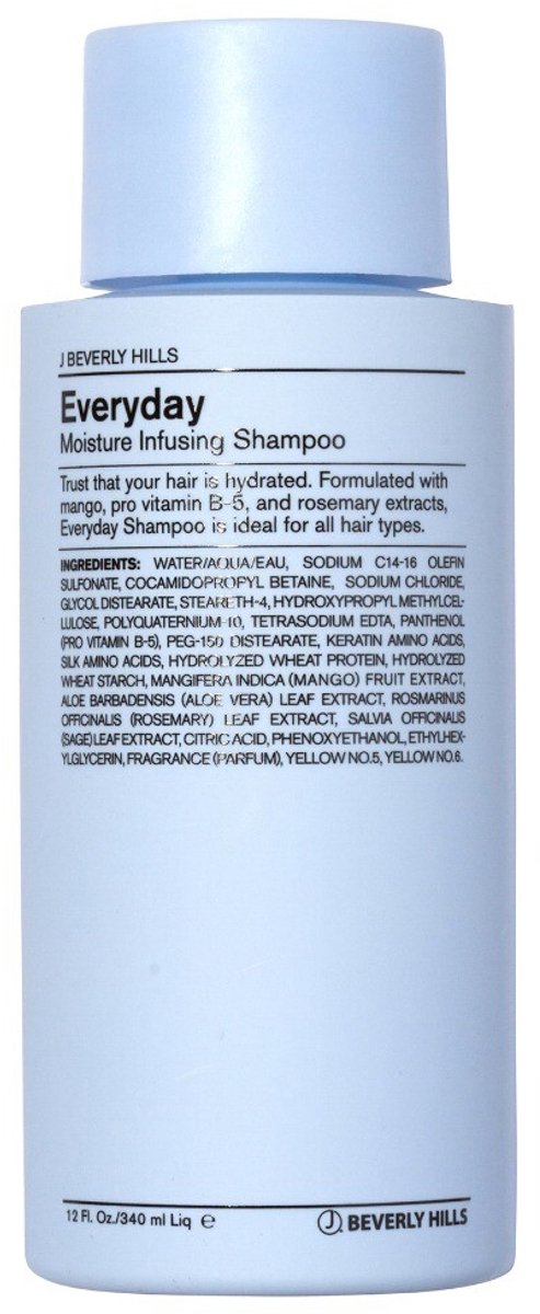 J Beverly Hills Blue Everyday Shampoo 340 ml