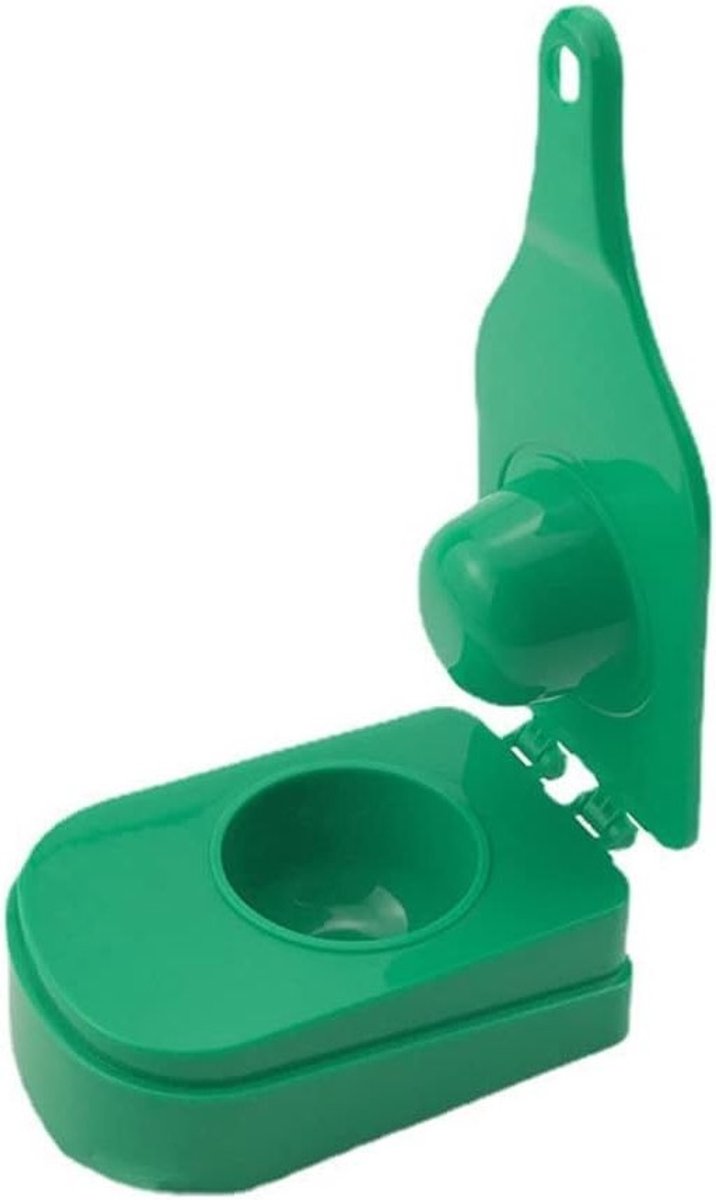 Patacones Maker Mould voor het maken van Tostones, Plantain Press Gadget en DIY Mould voor Tostones en Plantain Cups in groen