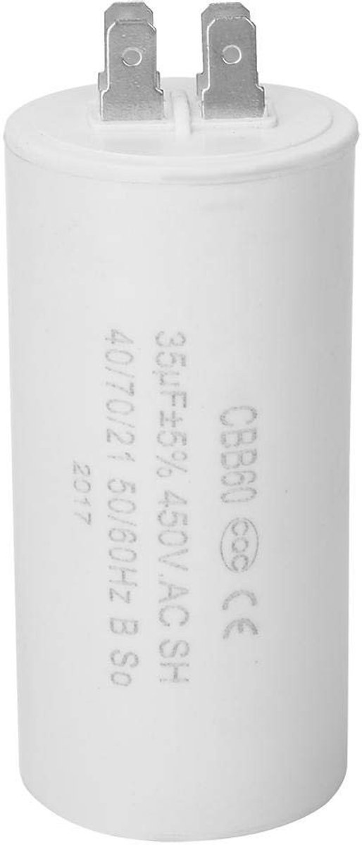 Dailygoody - Solidchoice - Dailygoody - CBB60-condensator - 4-pins motor - Milieuvriendelijk - 450V - Generatorcondensator - Voor airconditioners - Geschikt voor waterpompen