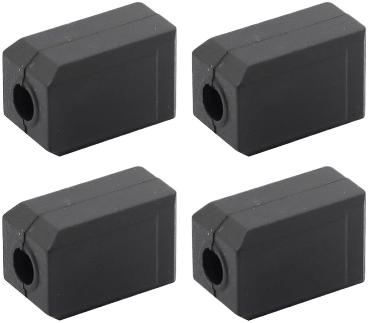 Printer Siliconen Sokken - Beschermhoes Extruder - 3D Printen - Hoge Temperatuur - 10 Stuks - Zwart