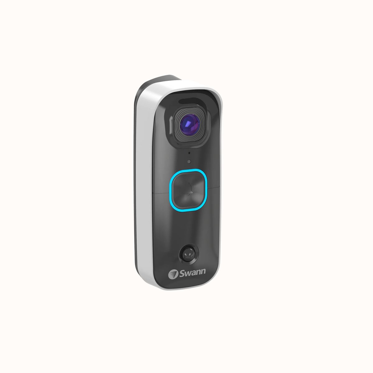 Swann 30° Angled Wedge – montageslede voor Buddy/EVO Video Deurbel – zwart – model SOIFI‑WEDGE30