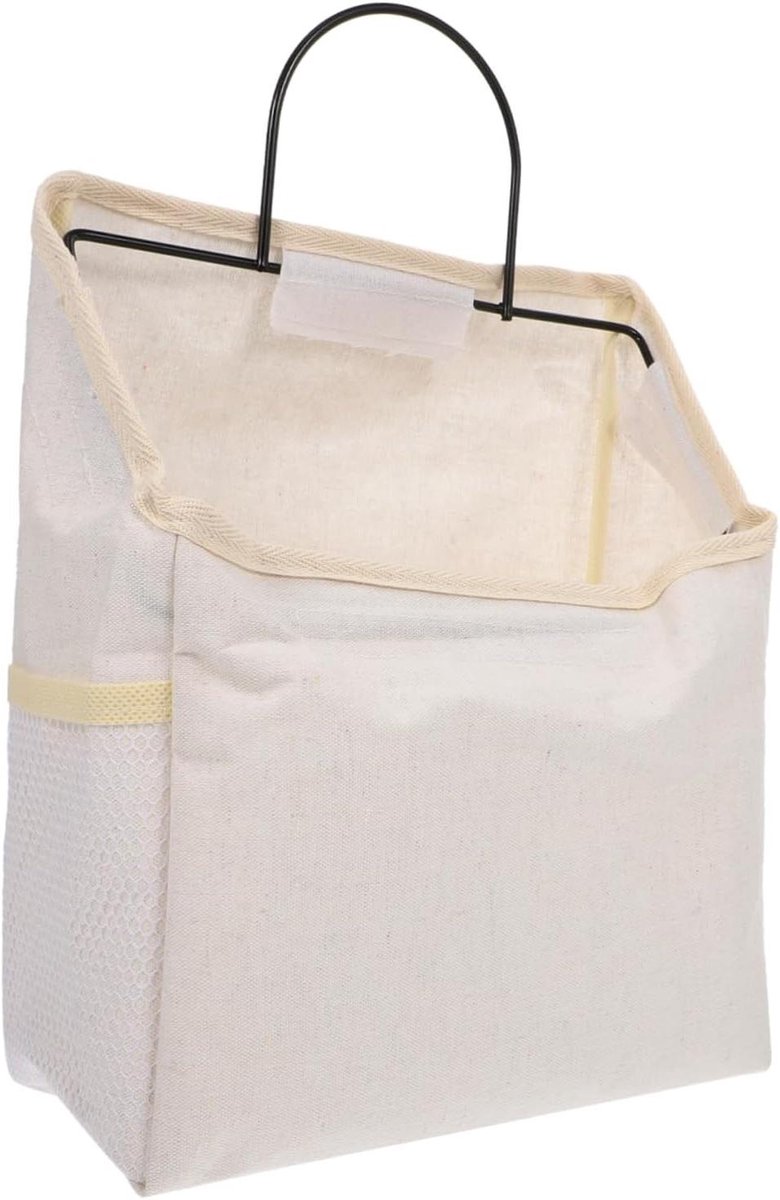Opberghoes - Wand organizer - Ruimte Besparen - Met Haken - 38x23.5x11CM - Wit