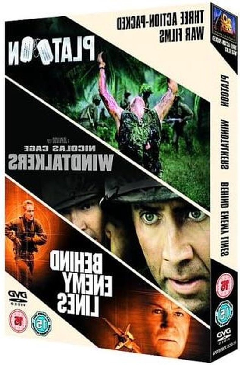 Oorlogsfilms Trilogie - Drie Films - Film Avond - 3 Schijven - 5 uur 45 min - Niet van toepassing