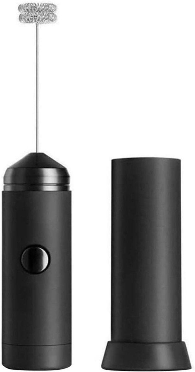 Draagbare Mixer - Melkopschuimer Garde - Drankjes Bereiden - Multi-speed Instelling - 21.5 cm Lengte - Zwart