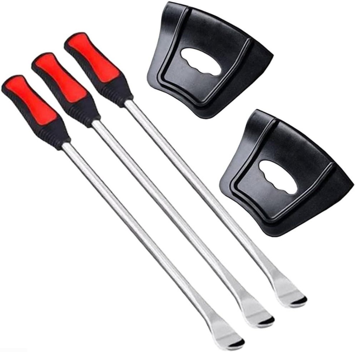 Bandenwisselaar Velg Protector - Wielbeschermer Set - Motor Onderhoud - ABS Materiaal - 45 x 15 x 3 cm