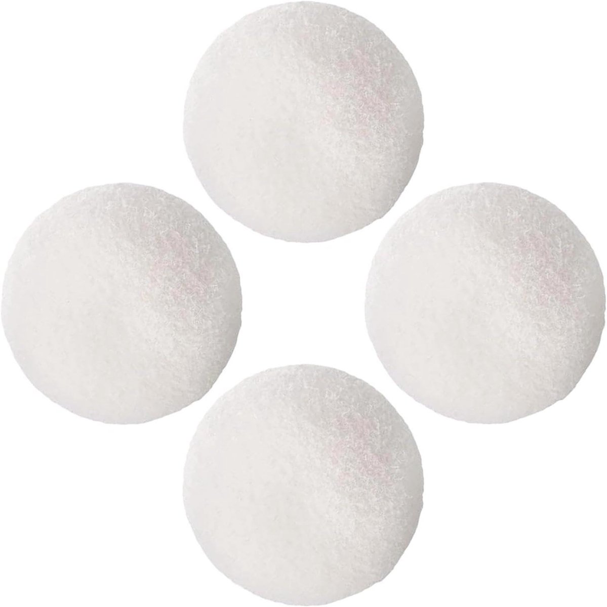 Olieabsorberende Sponsballen - Vetvanger Set - Water Reinigen - Herbruikbaar - 75 cm - Wit