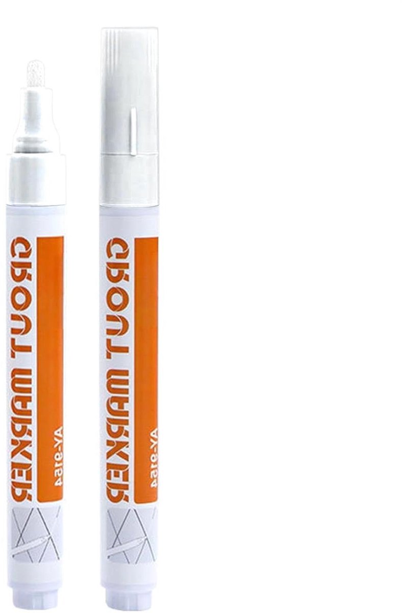 Zwarte Voegpen - Tegel Reparatie - Voegen Opfrissen - Sneldrogend Waterdicht - 14 cm - Zwart