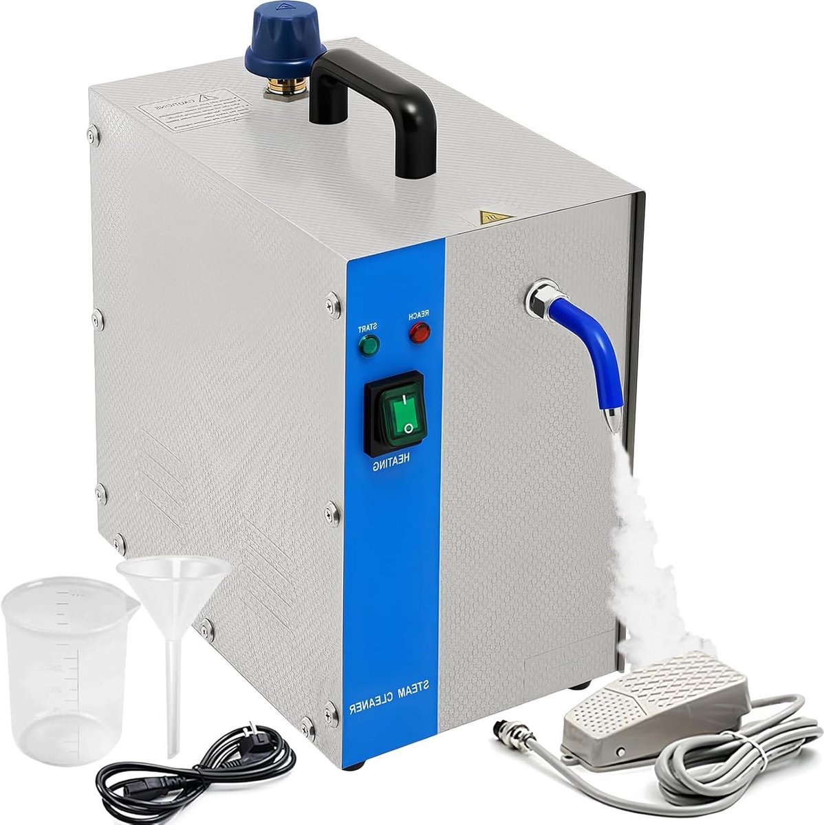 Professional Jewelry Steam Cleaner, Stainless Steel Jewelry Steam Cleaner, 1300W 2L Electric Jewelry Steam Cleaner, Gold and Silver Jewelry Steam Cleaner 110V