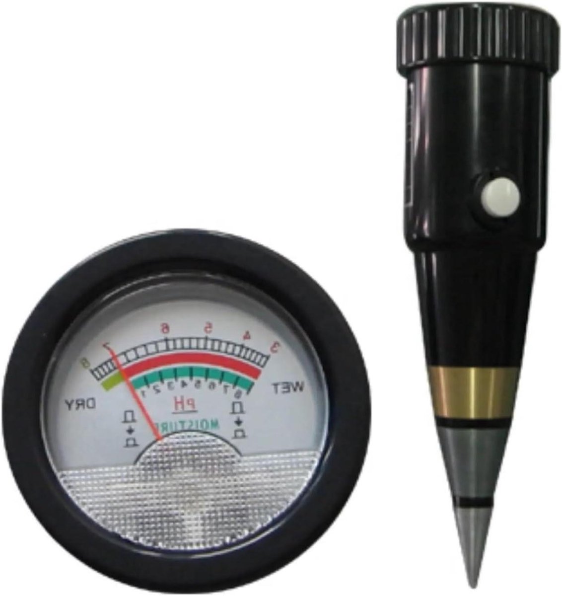 Bodem PH-vochtmeter - PH-meter Bodem - Planten Verzorgen - Nauwkeurige Meting - 6 cm Diepte - One Color