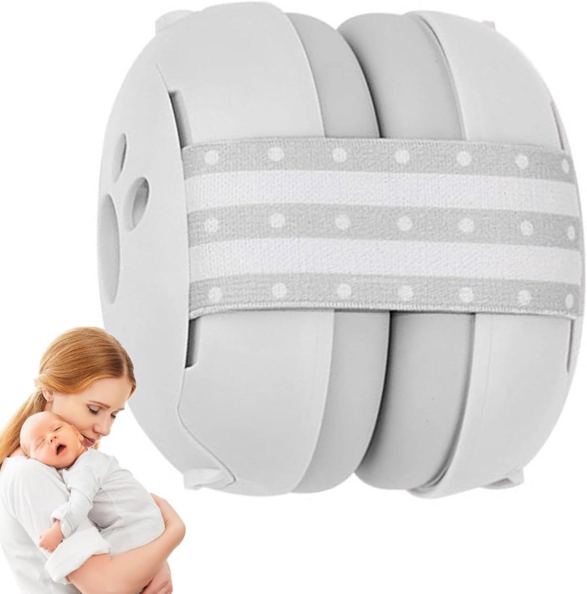 Baby Oorkappen - Gehoorbescherming Baby - Geluid Dempen - Zacht en Comfortabel - 0-48 Maanden - Blauw