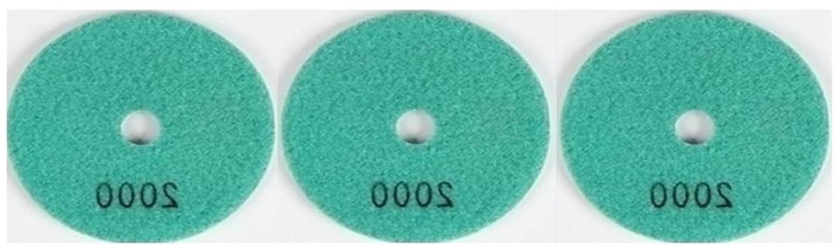 Diamant Polijstpads - Schuurmiddel Schijf - Oppervlakken Polijsten - Droog of Nat Gebruik - 3-7 Inch - Niet Van Toepassing