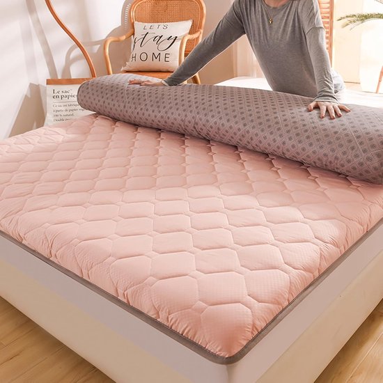 Opvouwbare Matras - Reis Slaapmat Futon - Kamperen en Logeren - Ademend en Vochtabsorberend — afbeelding 2