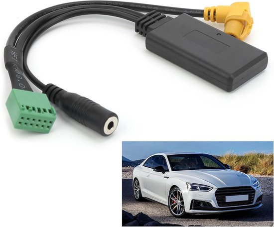 Auto Bluetooth Adapter - Muziek Adapter - Muziek Afspelen - Handsfree Microfoon - 150 cm kabel - Zwart — afbeelding 4