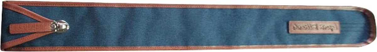 Keutas - Keu tas - Biljart bescherming - Snelle clipsluiting - 45 cm - Blauw bruin