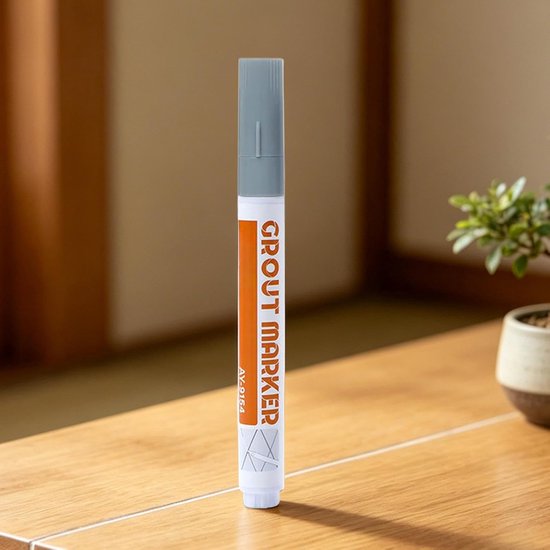 Voegenstift - Reparatiestift Tegels - Voegen Opfrissen - Waterdicht Sneldrogend - 14 cm - Grijs van Voegenstift — afbeelding 3