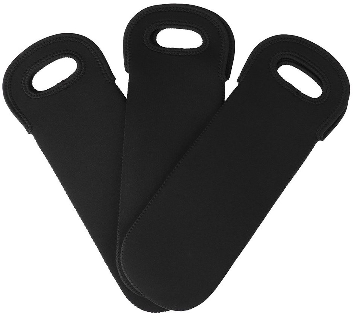 Dailygoody - Neopreen Wijn Mouw - Flessenkoeler - Beschermhoes - 3 stuks - Drank Mouw Houder - Ideaal voor reizen - Geïsoleerd