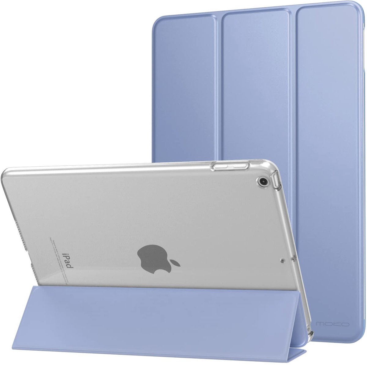 Dailygoody - Case iPad 9.7 Inch - Slanke lichtgewicht bescherming - Lavendel Paars - Smart Shell Stand Cover - Auto Wake/Sleep - Geschikt voor iP